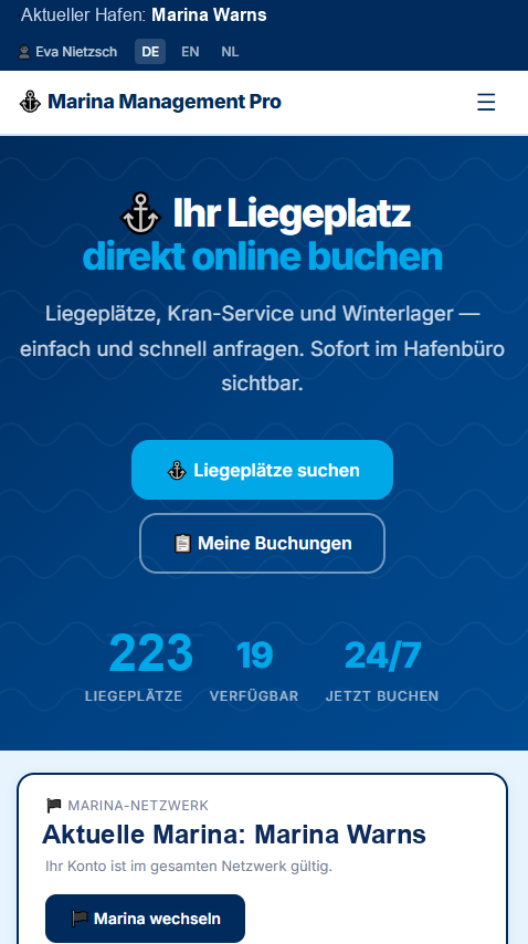 Selbstservice für Bootsfahrer